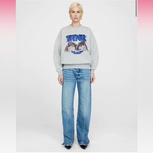 Vintage Bing sweatshirt in Heather grey & blue SOLD OUT NWT